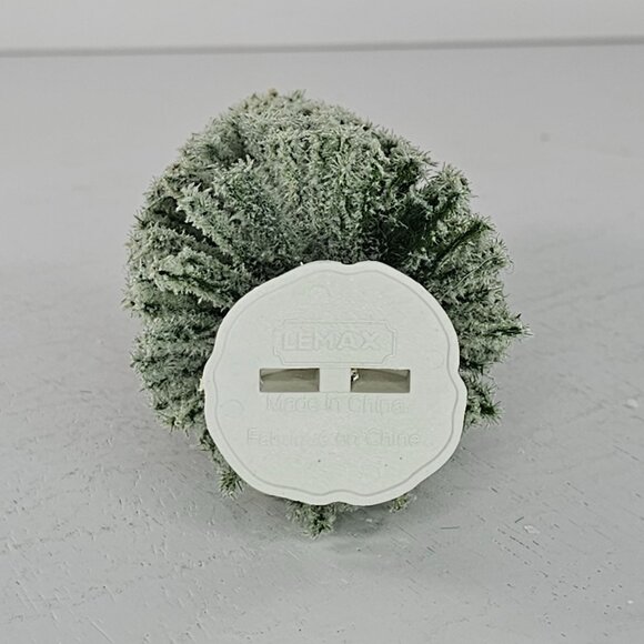 Lemax Frosted Miniature Christmas Spruce Tree For Holiday Village Decoration - Picture 5 of 6
